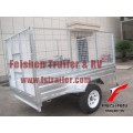 Ramp cage trailer / cage trailer with ramp (hot dip galvanized)